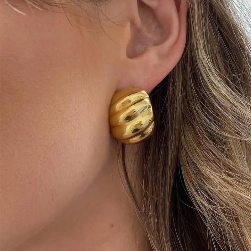 Mia Croissant Earrings